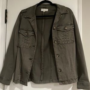 Knox rose olive utility jacket